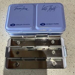 Empty White Nights Metal Watercolor Palette. Like New!
